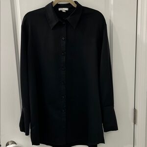 Topshop Black Women's Blouse